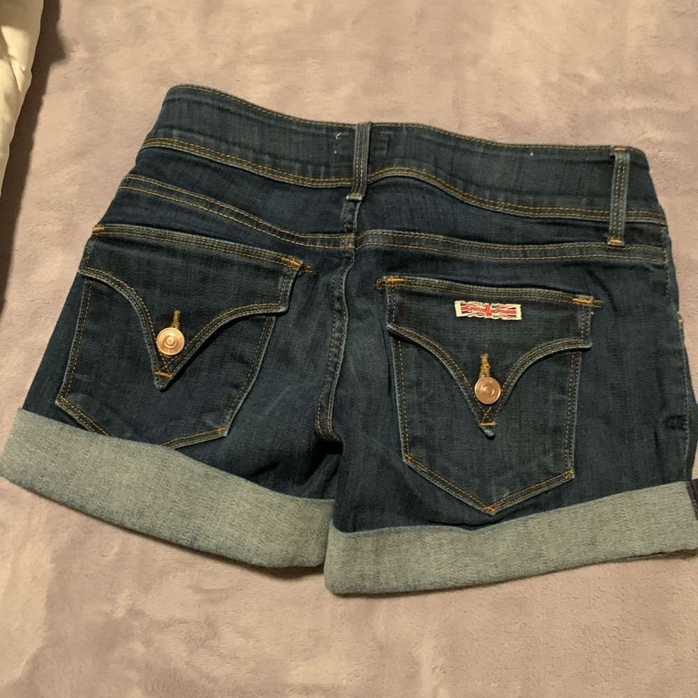 Hudson short denim shorts.